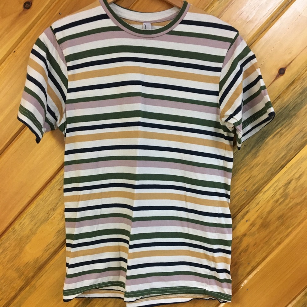 2/$12 ❤️american apparel striped tee❤️